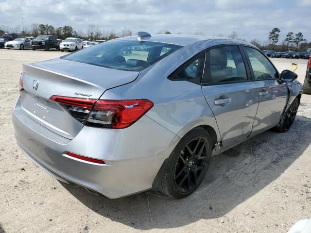 2HGFE2F54NH557055 - 2022 HONDA CIVIC SPOR SILVER photo 3