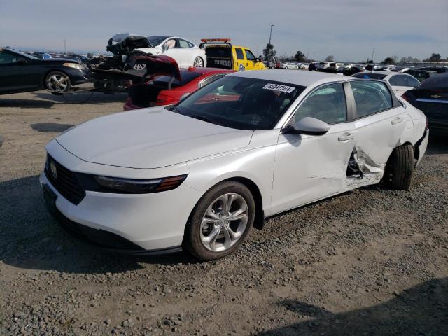 1HGCY1F29PA045366 - 2023 HONDA ACCORD LX WHITE photo 1