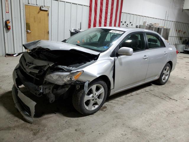 2T1BU4EE6BC714622 - 2011 TOYOTA COROLLA BASE SILVER photo 1