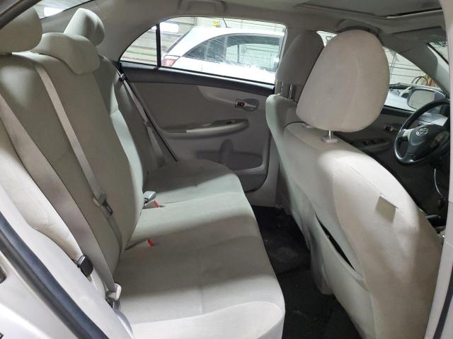 2T1BU4EE6BC714622 - 2011 TOYOTA COROLLA BASE SILVER photo 10