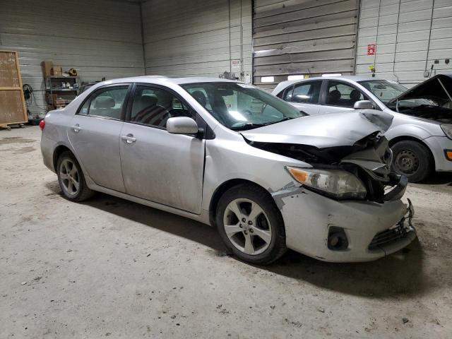 2T1BU4EE6BC714622 - 2011 TOYOTA COROLLA BASE SILVER photo 4