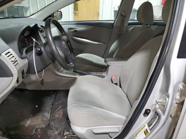2T1BU4EE6BC714622 - 2011 TOYOTA COROLLA BASE SILVER photo 7