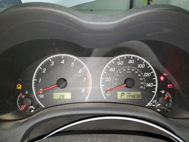 2T1BU4EE6BC714622 - 2011 TOYOTA COROLLA BASE SILVER photo 9