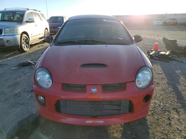 1B3ES66S83D229357 - 2003 DODGE NEON SRT-4 RED photo 5