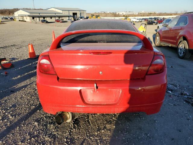 1B3ES66S83D229357 - 2003 DODGE NEON SRT-4 RED photo 6