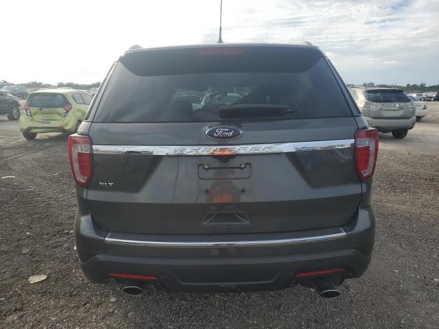 1FM5K7D83JGB15544 - 2018 FORD EXPLORER XLT CHARCOAL photo 6