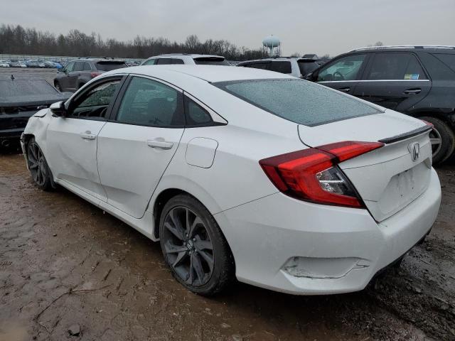 2HGFC2F8XLH544887 - 2020 HONDA CIVIC SPORT WHITE photo 2