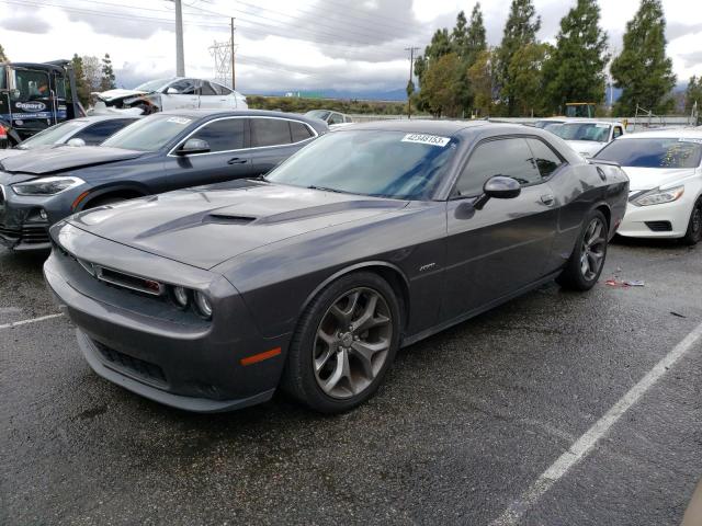 2C3CDZAT1FH711889 - 2015 DODGE CHALLENGER SXT GRAY photo 1