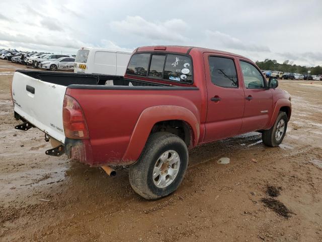 3TMLU42N96M004605 - 2006 TOYOTA TACOMA DOUBLE CAB RED photo 3