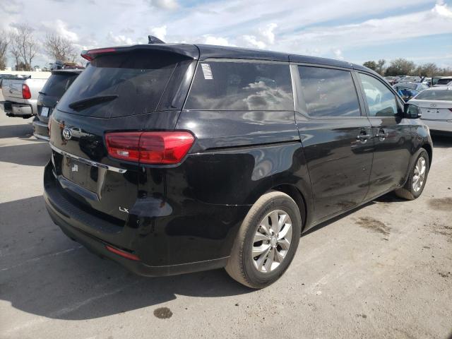 KNDMB5C10M6667828 - 2021 KIA SEDONA LX BLACK photo 3