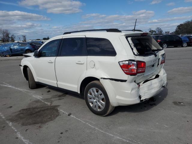 3C4PDCAB5JT448016 - 2018 DODGE JOURNEY SE WHITE photo 2