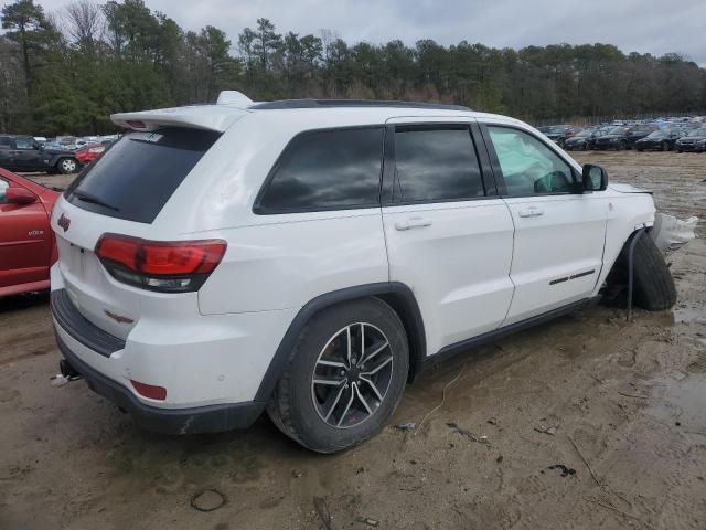 1C4RJFLT4KC849658 - 2019 JEEP GRAND CHER TRAILHAWK WHITE photo 3