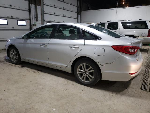 5NPE24AF6HH581464 - 2017 HYUNDAI SONATA SE SILVER photo 2