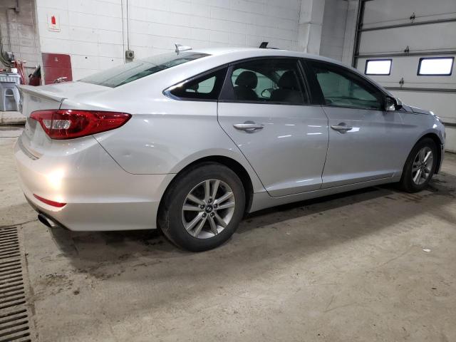 5NPE24AF6HH581464 - 2017 HYUNDAI SONATA SE SILVER photo 3