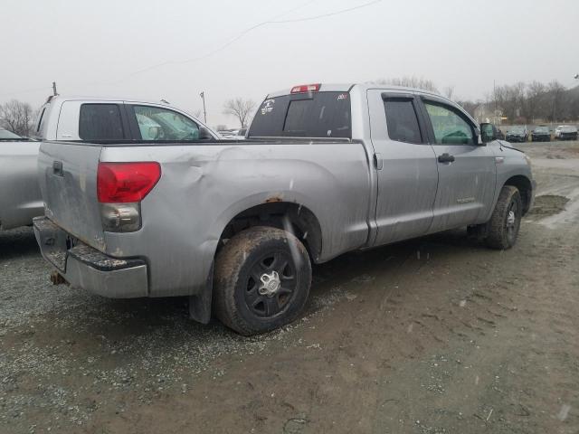 5TFBV54199X089369 - 2009 TOYOTA TUNDRA DOUBLE CAB SILVER photo 3