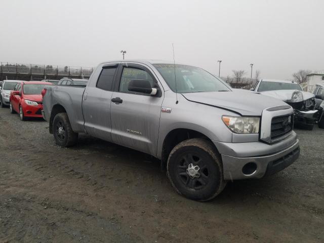 5TFBV54199X089369 - 2009 TOYOTA TUNDRA DOUBLE CAB SILVER photo 4