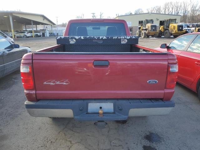 1FTZR15E65PA26902 - 2005 FORD RANGER SUPER CAB BURGUNDY photo 6