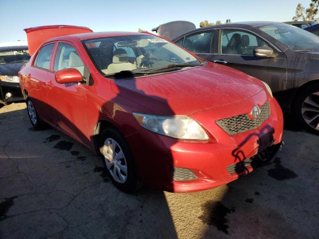 1NXBU40E79Z127975 - 2009 TOYOTA COROLLA BASE RED photo 4