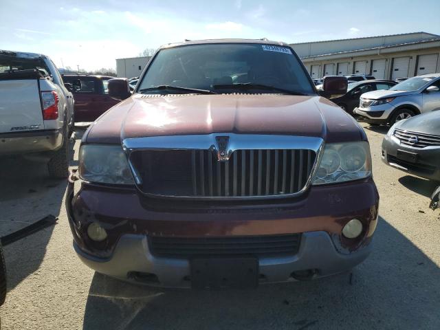 5LMFU28RX4LJ39207 - 2004 LINCOLN NAVIGATOR 勃艮第红 照片 5