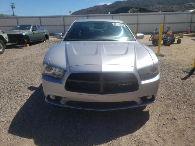 2C3CDXDTXEH230604 - 2014 DODGE CHARGER R/T SILVER photo 5