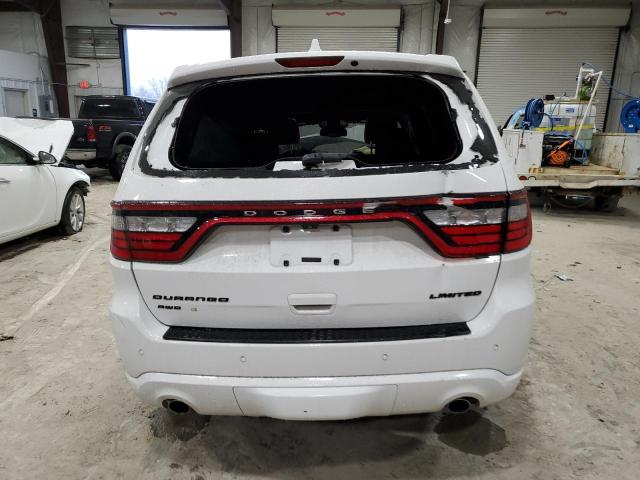 1C4RDJDG7FC904895 - 2015 DODGE DURANGO LIMITED WHITE photo 6