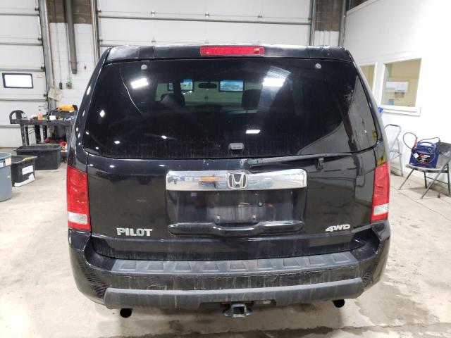 5FNYF4H20BB006741 - 2011 HONDA PILOT LX BLACK photo 6