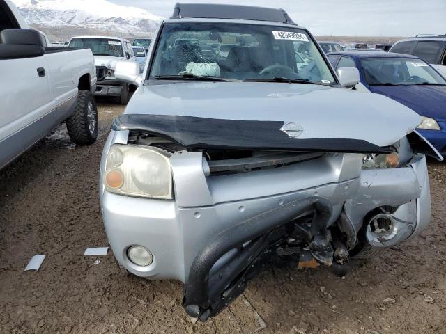 1N6MD29Y22C346947 - 2002 NISSAN FRONTIER CREW CAB SC SILVER photo 5