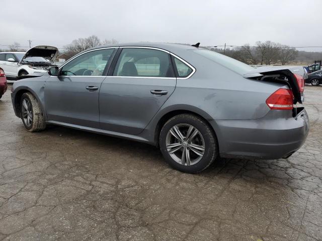 1VWBP7A38DC083054 - 2013 VOLKSWAGEN PASSAT SE GRAY photo 2