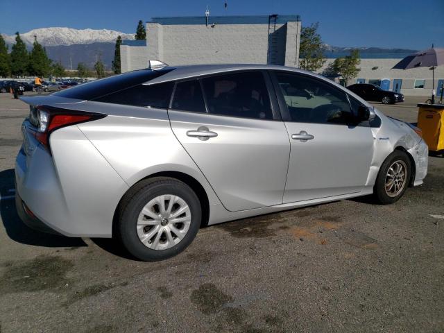 JTDKARFU6L3118562 - 2020 TOYOTA PRIUS L SILVER photo 3