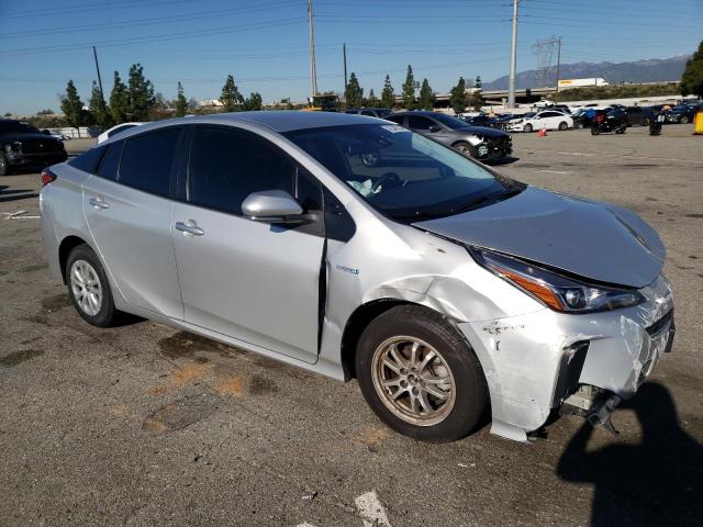 JTDKARFU6L3118562 - 2020 TOYOTA PRIUS L SILVER photo 4