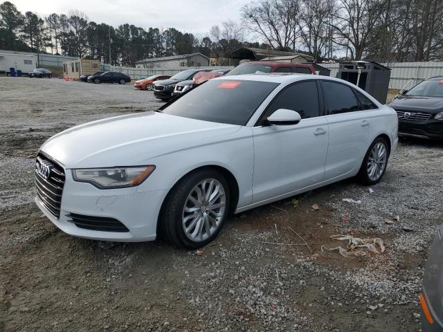 WAUGFAFC4DN108020 - 2013 AUDI A6 PREMIUM PLUS WHITE photo 1