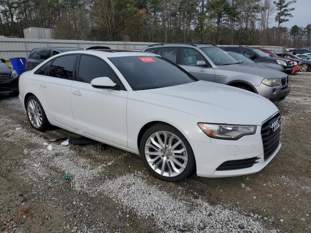 WAUGFAFC4DN108020 - 2013 AUDI A6 PREMIUM PLUS WHITE photo 4