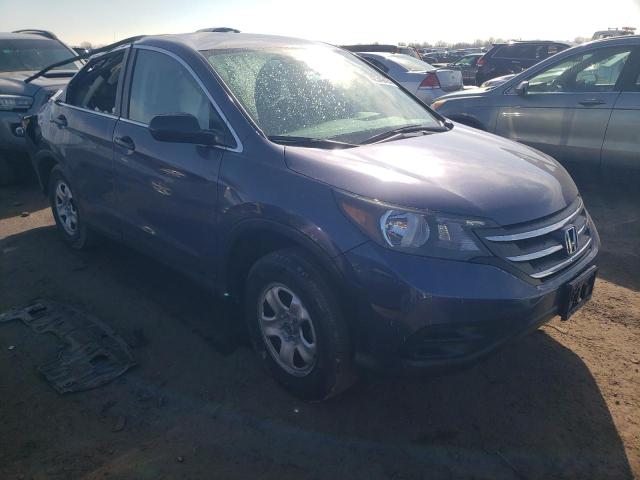 2HKRM4H37EH684802 - 2014 HONDA CR-V LX BLUE photo 4