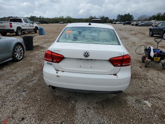 1VWAT7A33EC105230 - 2014 VOLKSWAGEN PASSAT S WHITE photo 6