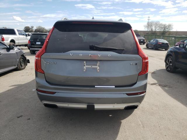 YV4A22PK3G1019564 - 2016 VOLVO XC90 T6 GRAY photo 6