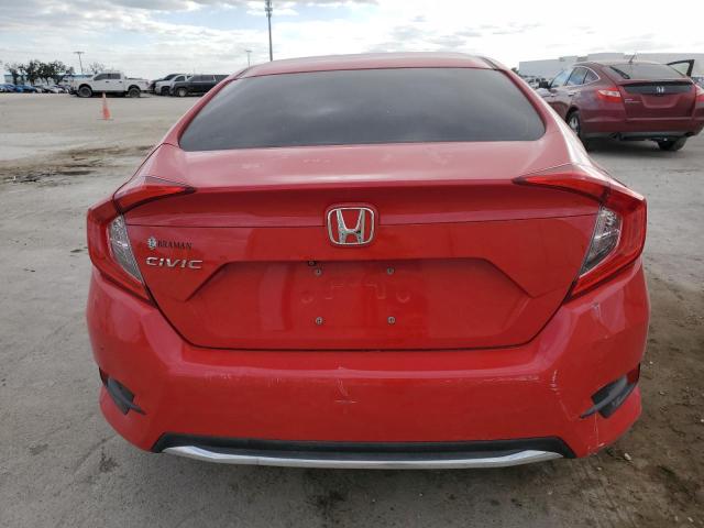 2HGFC2F66KH535682 - 2019 HONDA CIVIC LX RED photo 6