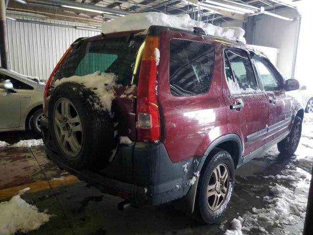 SHSRD78892U013499 - 2002 HONDA CR-V EX RED photo 3