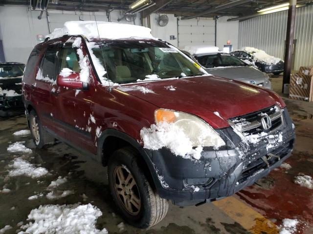 SHSRD78892U013499 - 2002 HONDA CR-V EX RED photo 4