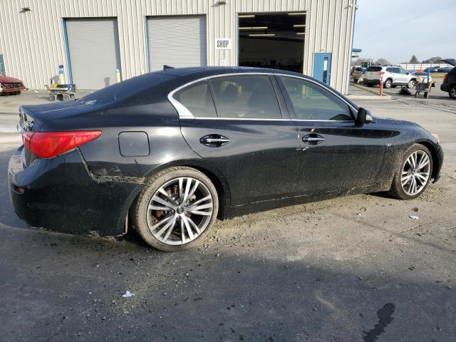 JN1BV7AP6EM680200 - 2014 INFINITI Q50 BASE BLACK photo 3