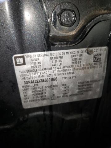 3GNAL2EK6ES601096 - 2014 CHEVROLET CAPTIVA LS 黑色 照片 13