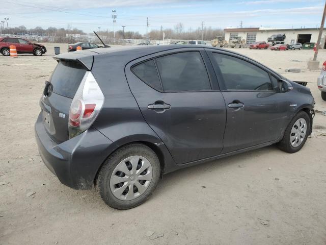 JTDKDTB36E1560175 - 2014 TOYOTA PRIUS C CHARCOAL photo 3