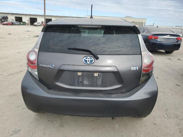 JTDKDTB36E1560175 - 2014 TOYOTA PRIUS C CHARCOAL photo 6