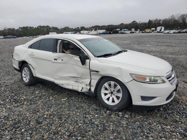 1FAHP2DW9CG125086 - 2012 FORD TAURUS SE WHITE photo 4