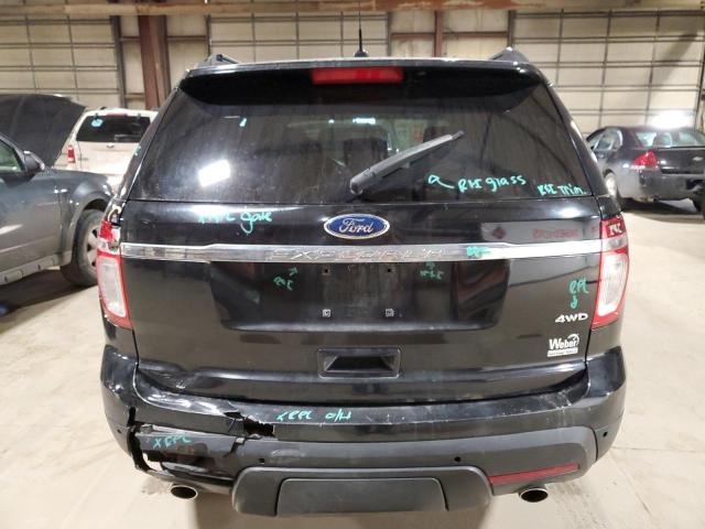 1FMHK8B88CGA26173 - 2012 FORD EXPLORER BLACK photo 6