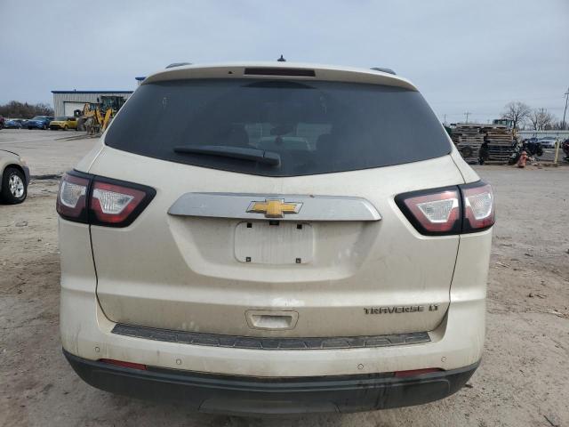 1GNKRHKD0FJ288769 - 2015 CHEVROLET TRAVERSE LT WHITE photo 6