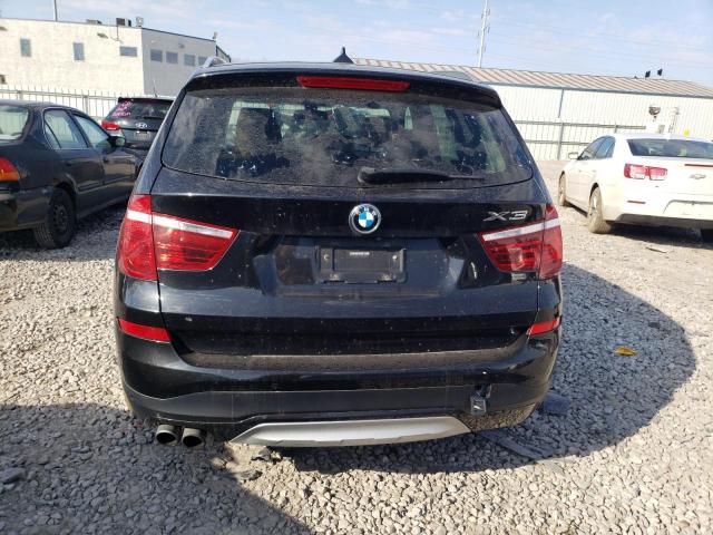 5UXWX9C3XH0W68575 - 2017 BMW X3 XDRIVE28I BLACK photo 6