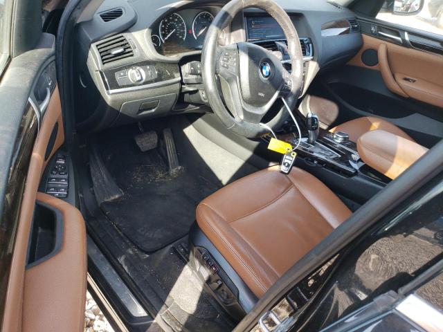 5UXWX9C3XH0W68575 - 2017 BMW X3 XDRIVE28I BLACK photo 8