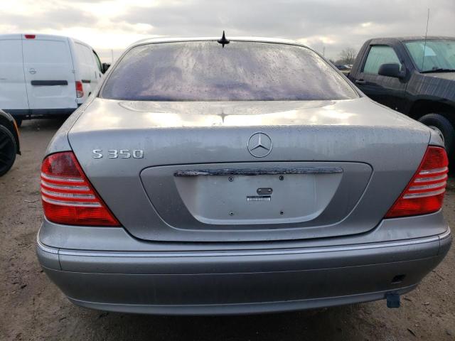 WDBNF67J66A482819 - 2006 MERCEDES-BENZ S 350 SILVER photo 6