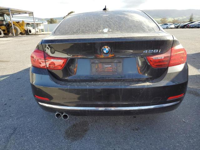 WBA4A5C5XFD410824 - 2015 BMW 428 I GRAN COUPE BLACK photo 6
