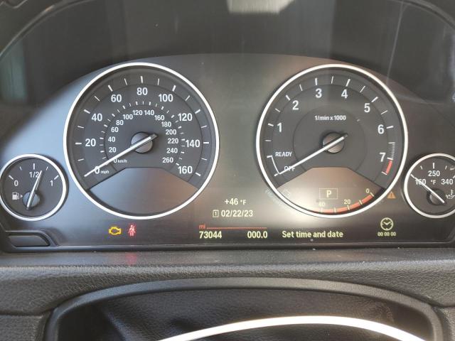 WBA4A5C5XFD410824 - 2015 BMW 428 I GRAN COUPE BLACK photo 9